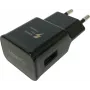 PowerRay PR-TA20EBE EU 2-napainen USB-seinälaturi, 5V/2A, musta, Bulk