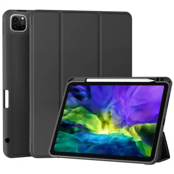 MRDISC Flip-kansikotelo Apple iPad Pro M4 - musta TPU MG-FLIPIPADPM4