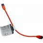 IT-BUDGET Cat.8.1 Slim Ethernet patch-kaapeli, S/FTP, 40 Gbps, 2000 MHz, LSZH, PoE+, punainen, 0,5 m 90ITBSLIM81PK050R