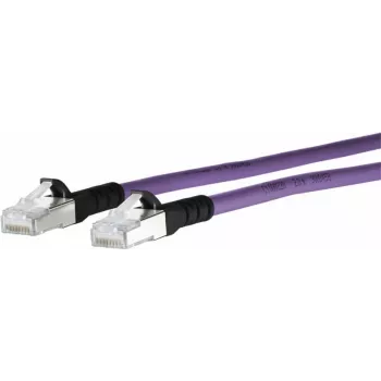 METZ CONNECT 1308451009-E Cat6a S/FTP verkkokaapeli, 1 m, violetti
