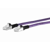 METZ CONNECT 1308451009-E Cat6a S/FTP verkkokaapeli, 1 m, violetti
