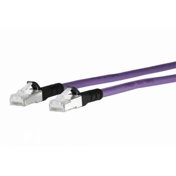 METZ CONNECT 1308451009-E Cat6a S/FTP verkkokaapeli, 1 m, violetti