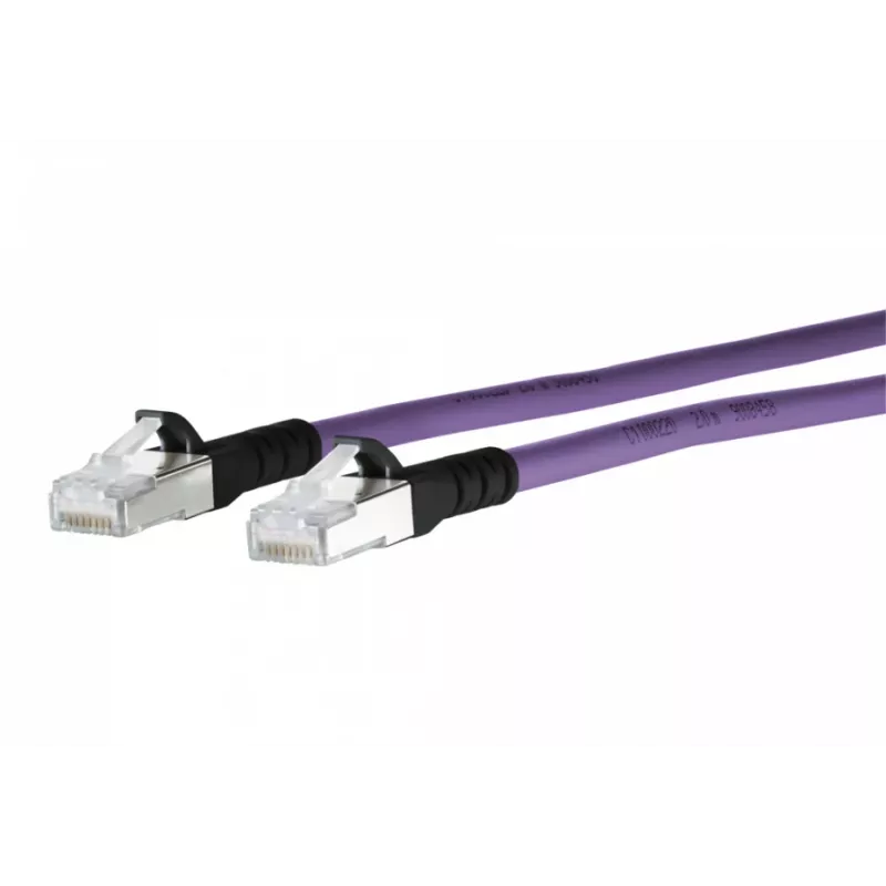 METZ CONNECT 1308451009-E Cat6a S/FTP verkkokaapeli, 1 m, violetti