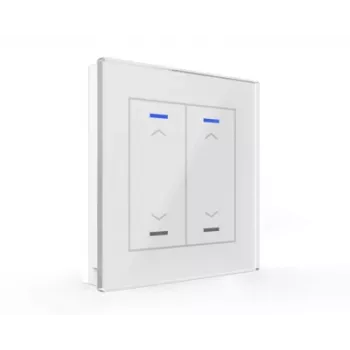 MDT BE-GTL20W.A1 lasipainike II Light 2-osainen RGB-W valkoinen sälekaihdin/rullaverho
