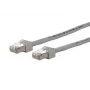 METZ CONNECT BTR 13084V0533-E Cat.6 S/FTP patchkaapeli RJ45, 0,5 m, harmaa 13084U0533-E