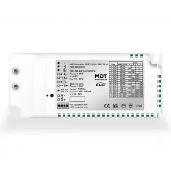 MDT LED-ohjain CC/CV 60W/230V 2-kanava AKD-0260CC.02
