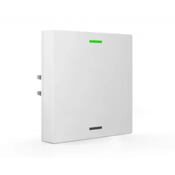 MDT BE-TAL63T1.01 KNX lasipainike 1-kertainen RGB-W-tila-LED, lämpötila- ja kirkkausanturit, Studio valkoinen kiiltävä neutraali