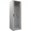 IT-BUDGET 19-palvelinkaappi SRK - 42 HE - LxS 600x1000 mm - läpinäkyvä/täyspeltiovi - asennettu - vaaleanharmaa (99ITB19SRK42610GGNM)