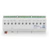 MDT AKI-1216.04 KNX kytkinaktuaattori, 12-kanavainen, 12 TE DIN-kisko, 16/20 A, 230 V AC, kapasitiivinen kuorma 200 µF