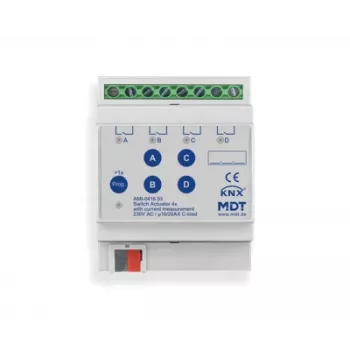 MDT kytkinaktuaattori 4-kertainen, 4TE DIN-kisko, 16/20 A, 230 V AMI-0416.03
