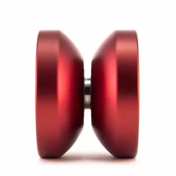 YoYoFactory DV888 metalli-jojo punainen