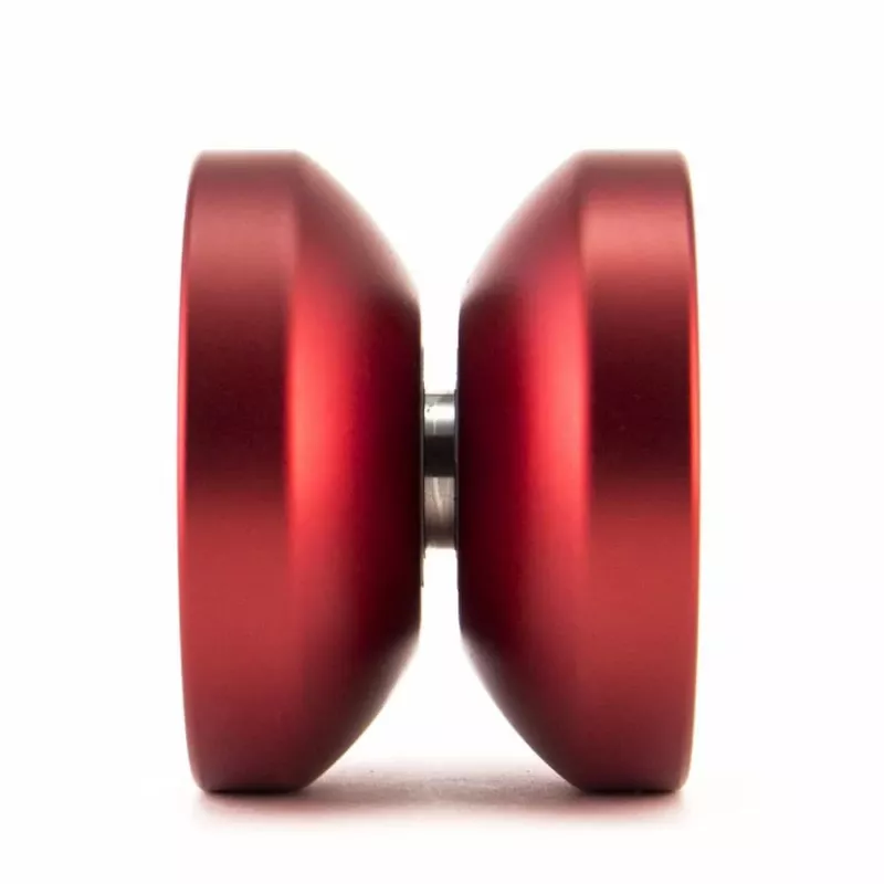 YoYoFactory DV888 metalli-jojo punainen