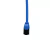 IT-BUDGET Cat.8.1 Slim Ethernet-patchkaapeli, S/FTP, 40Gbps, 2000MHz, LSZH, PoE+, sininen, 0,5 m 90ITBSLIM81PK050B