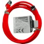 IT-BUDGET Cat.8.1 Slim Ethernet-patchkaapeli, S/FTP, 40Gbps, 2000MHz, LSZH, PoE+, punainen, 2 m 90ITBSLIM81PK2R