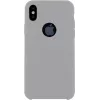 CYOO Premium Liquid Silicon kova kotelo iPhone X / XS - valkoinen