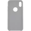 CYOO Premium Liquid Silicon kova kotelo iPhone X / XS - valkoinen