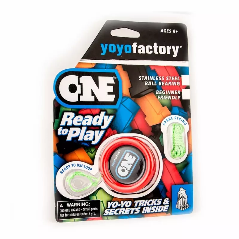 YoYoFactory YO-YO ONE aloittelija jojo, punainen