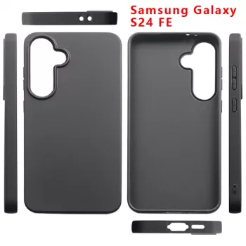 MRDISC Samsung Galaxy S24 FE takakotelo musta TPU MG-BCSGAS24FESW