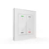 MDT BE-GTL2TW.B1 Glastaster II Light 2-kertainen RGBW lämpötila-anturilla valkoinen