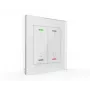 MDT BE-GTL2TW.B1 Glastaster II Light 2-kertainen RGBW lämpötila-anturilla valkoinen