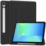 MRDISC Flip Cover Samsung Galaxy Tab S10+ 5G -suojakotelo, musta TPU MG-FLIPSGTSGB9SW