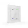 MDT BE-GTL40W.01 Glass Switch II Light 4-kertainen valkoinen