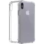 CYOO Four Corners silikonikotelo Apple iPhone XS Max - läpinäkyvä