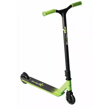 MUUWMI AU 399 stunt potkulauta 100 mm musta/vihreä