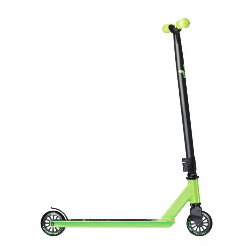 MUUWMI AU 399 stunt potkulauta 100 mm musta/vihreä