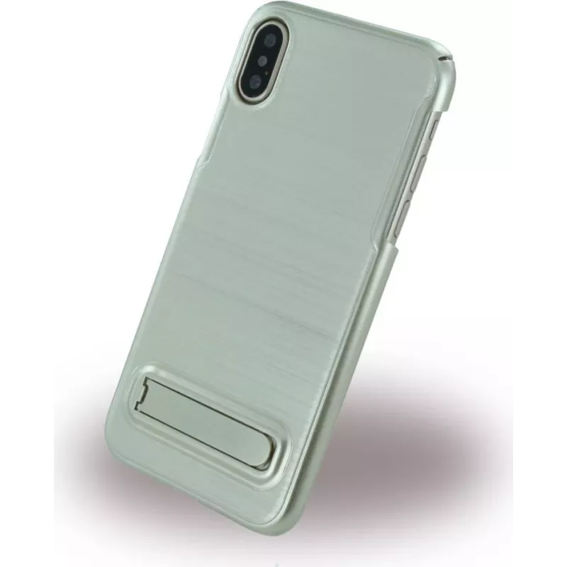 CYOO Brushed Stand – hardcover – Apple iPhone X – kulta