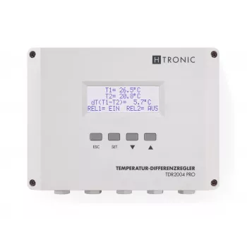 H-Tronic TDR 2004 PRO lämpötilaerorelaattori, -99...+850 °C 1114770
