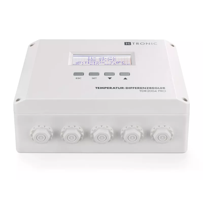 H-Tronic TDR 2004 PRO lämpötilaerorelaattori, -99...+850 °C 1114770