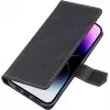 CYOO Premium BookCase Wallet -kotelo Apple iPhone 14 Pro Max -puhelimelle – musta CY122794