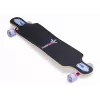 MUUWMI AU 560 longboard Compact Cruiser rullalauta, ABEC 7 kuulalaakerit, LED-valopyörät, 7-kerroksinen kanadalainen vaahtera