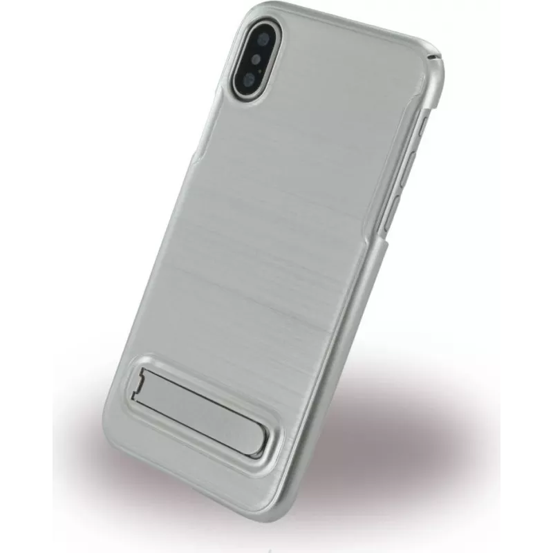 CYOO Brushed Stand -kotelo Apple iPhone X / XS:lle - hopea