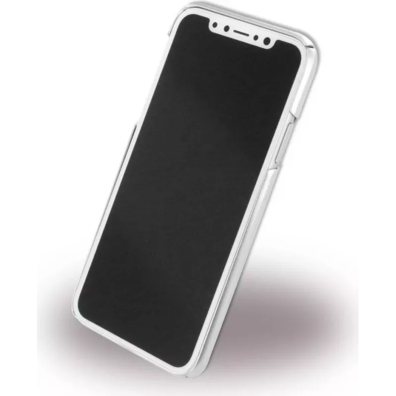 CYOO Brushed Stand -kotelo Apple iPhone X / XS:lle - hopea