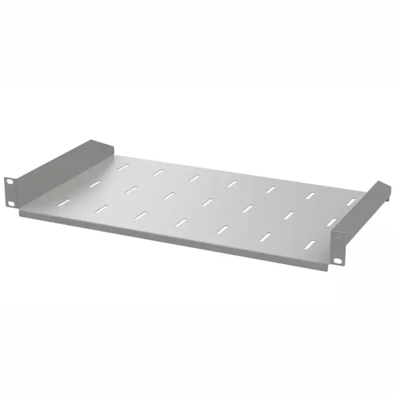IT-BUDGET 19 tuuman kehikkohylly 200 mm syvä 1U 25 kg vaaleanharmaa 90ITB19FB200G
