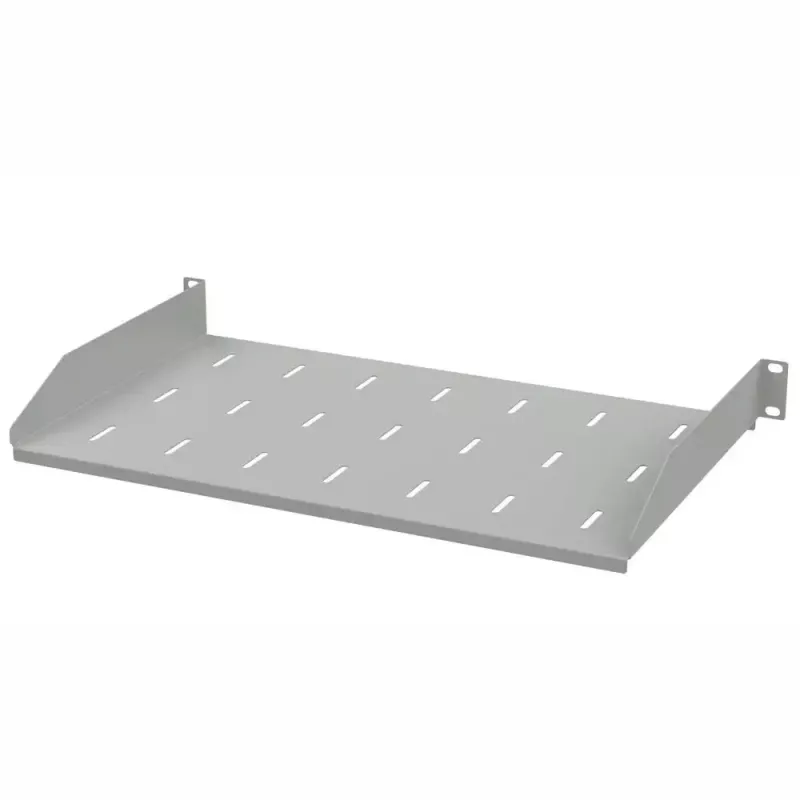 IT-BUDGET 19 tuuman kehikkohylly 200 mm syvä 1U 25 kg vaaleanharmaa 90ITB19FB200G