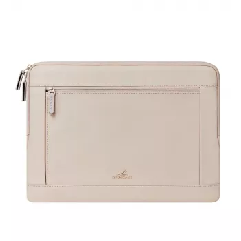 Rivacase 7804 kannettavan suojatasku MacBook Air 15- ja 14-tuumaisille kannettaville, beige