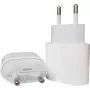 PowerRay PRMHJE3 20W USB-C PD seinälaturi, EU 2-pin, valkoinen, blisteripakkaus