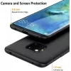 CYOO Premium nestemäinen silikonikotelo Huawei Mate 20 Pro:lle - musta