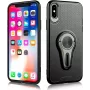 CYOO 360° kääntyvä ilmastointipidikekotelo iPhone Xs Max – harmaa CY121003