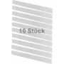 IT-BUDGET Spar-Pack 10x 19 tuuman rack-sokkelilevyt 1U vaaleanharmaa metalli ZAA90ITBBP1HEG