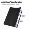 MRDISC Flip Cover Samsung Galaxy Tab S9 5G -suojakotelo – musta TPU (MG-FlipSGTABS95GSW)