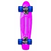 NORULES No Rules AU 349 Mini-Cruiser-rullalauta hehkuvilla pyörillä, pinkki