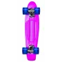 NORULES No Rules AU 349 Mini-Cruiser-rullalauta hehkuvilla pyörillä, pinkki