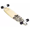 MUUWMI AU 559 longboard-rullalauta, 8-kerroksinen vaahterakansi, ABEC 7 -kuulalaakerit, 70 mm renkaat, puu