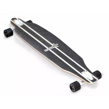 MUUWMI AU 559 longboard-rullalauta, 8-kerroksinen vaahterakansi, ABEC 7 -kuulalaakerit, 70 mm renkaat, puu