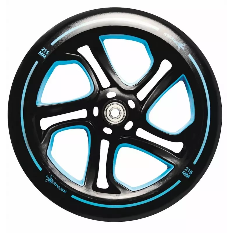 MUUWMI alumiininen potkulauta PRO 215 mm, sininen