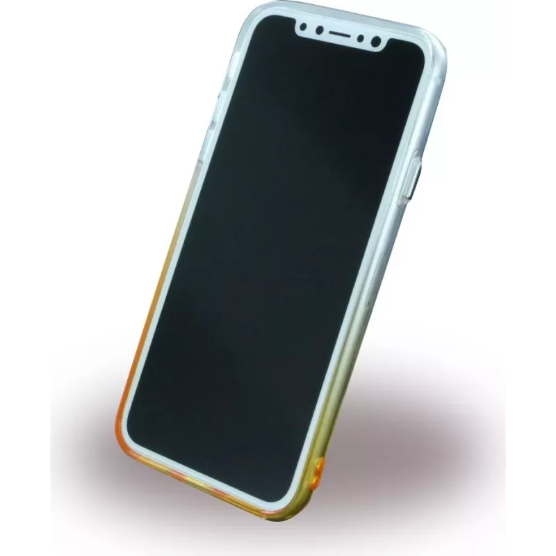 CYOO Ruber pehmeä silikonikotelo Apple iPhone X -puhelimelle – kulta